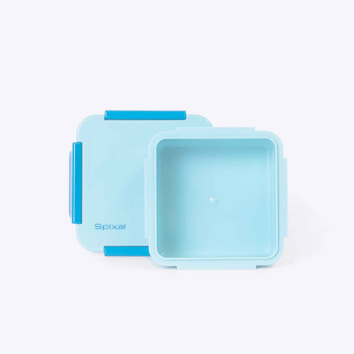 Flexi Snack Lunch Box Light Blue — side view | Spixal