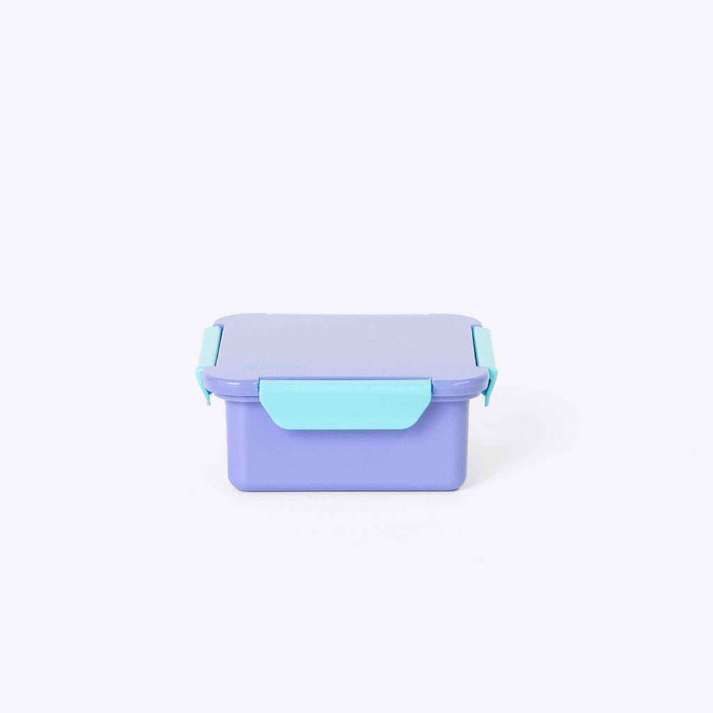 Flexi Snack Lunch Box Purple — side view | Spixal