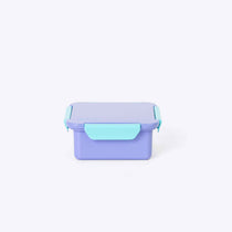 Flexi Snack Lunch Box Purple — side view | Spixal