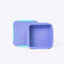 Flexi Snack Lunch Box Purple — interior pockets and organisation detail | Spixal