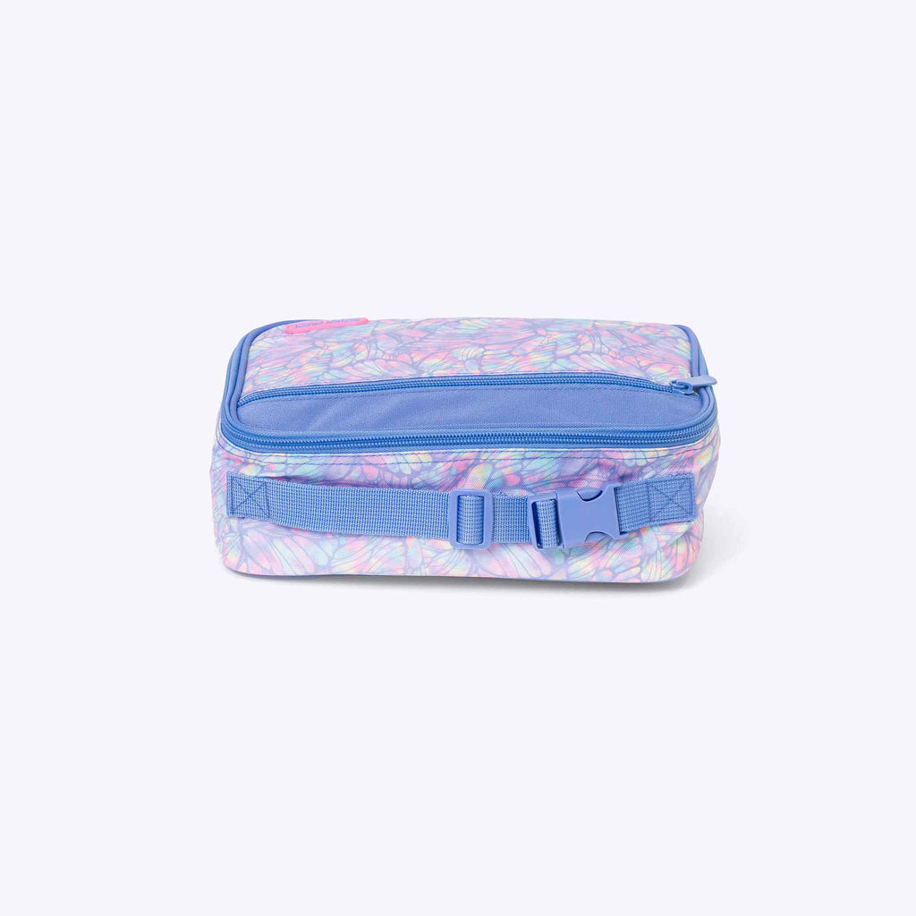 Kids Lunch Bag Butterfly — lifestyle flat lay | Spixal