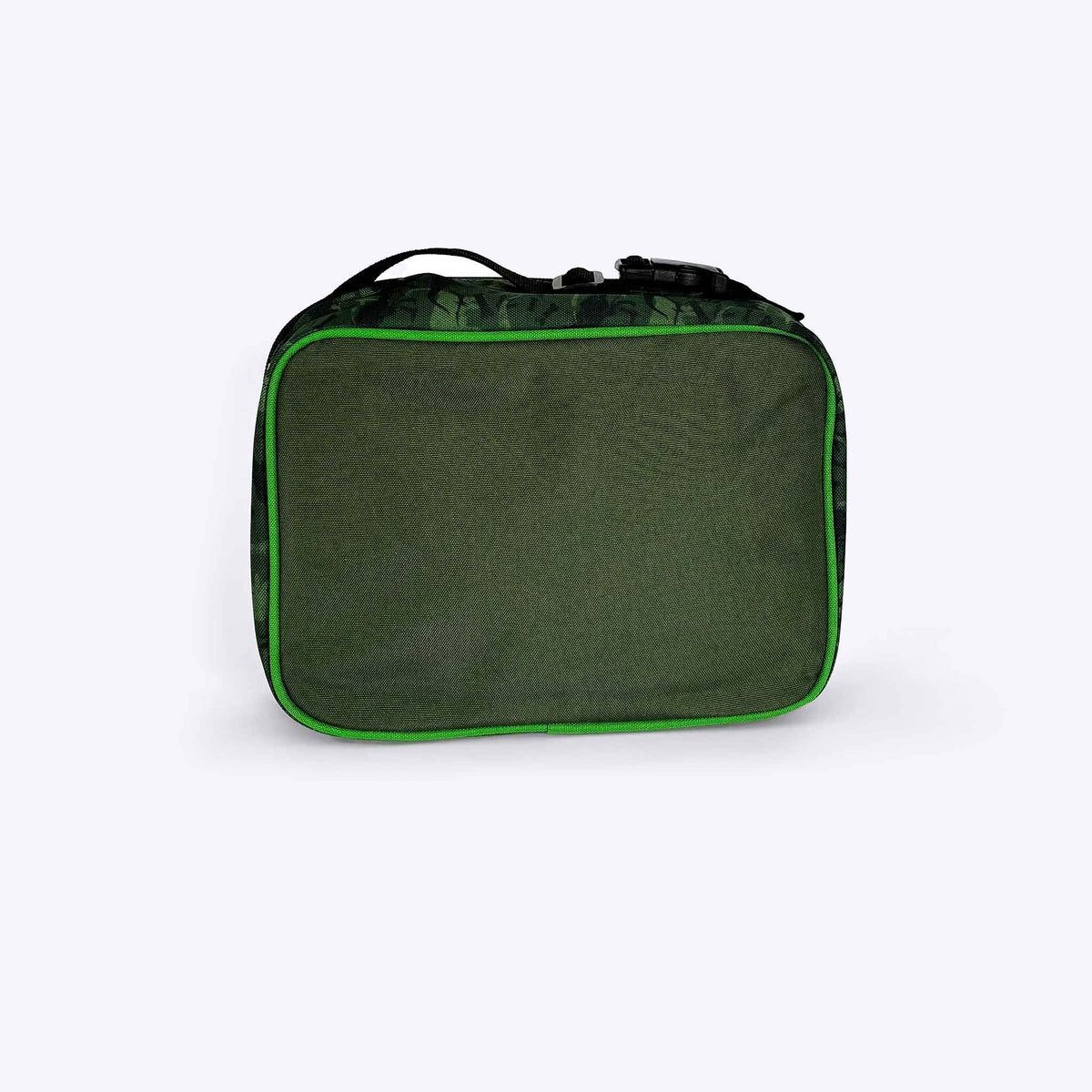 Kids Lunch Bag Dinosaur Roar — interior pockets and organisation detail | Spixal