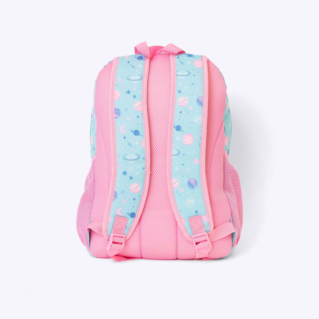 Kids Backpack Astro Cat — interior pockets and organisation detail | Spixal