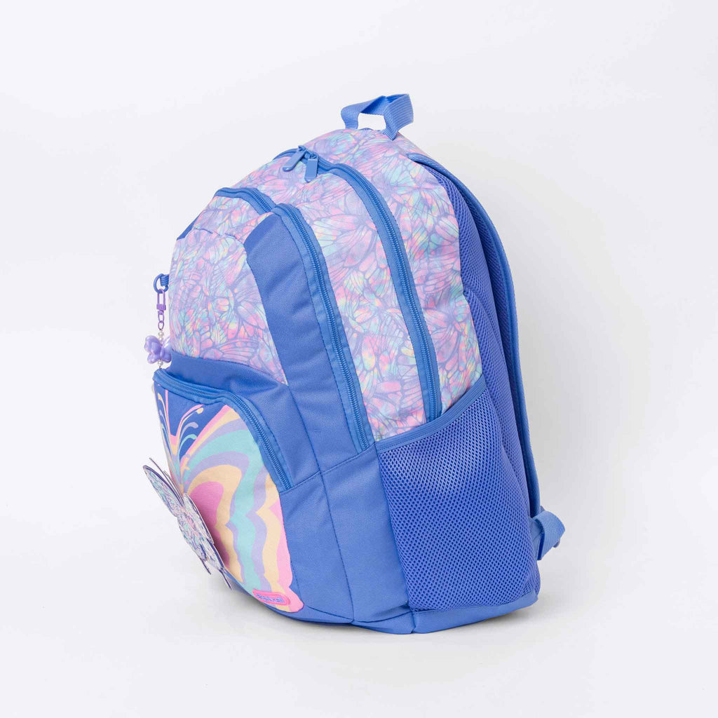 Kids Backpack Butterfly — side view | Spixal