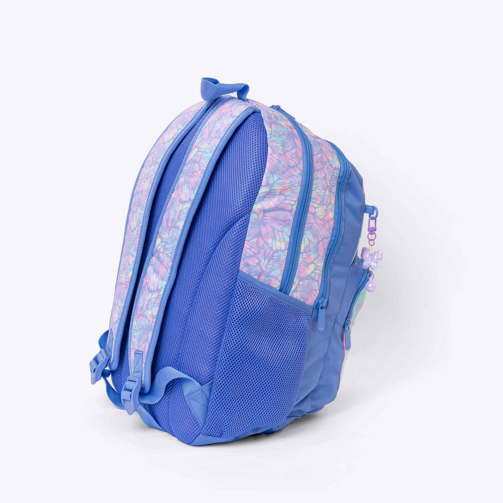 Kids Backpack Butterfly — lifestyle flat lay | Spixal