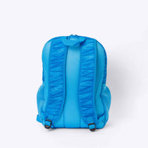 Kids Backpack Monster Truck — lifestyle flat lay | Spixal