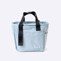 Commute Series Tote Lunch Bag Blue — insulated womens lunch tote | Spixal