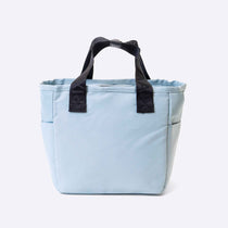 Commute Series Tote Lunch Bag Blue — interior pockets and organisation detail | Spixal