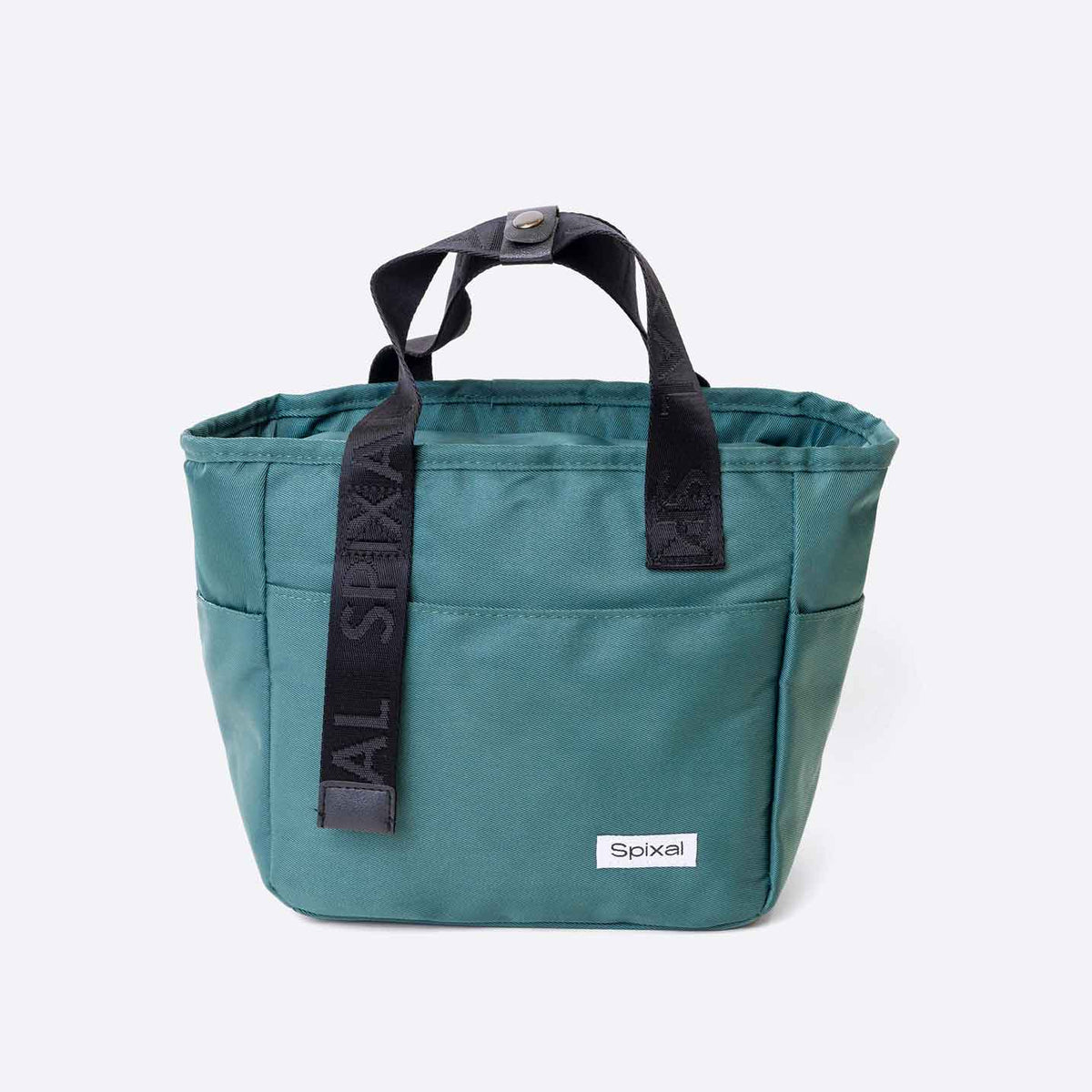 Commute Series Tote Lunch Bag Green — insulated womens lunch tote | Spixal