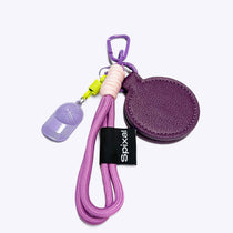 Spixal Purple magnetic hat clipon a white background