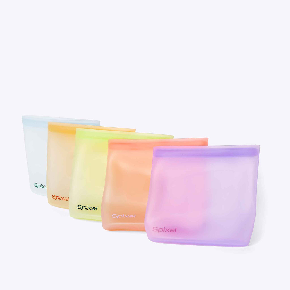 Reusable Sandwich & Snack Bags (5 Pack) — interior pockets and organisation detail | Spixal