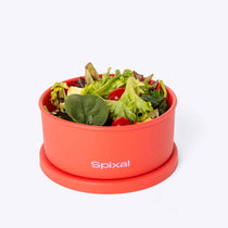 Round Bento Coral — side view | Spixal