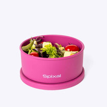 Round Bento Pink — side view | Spixal