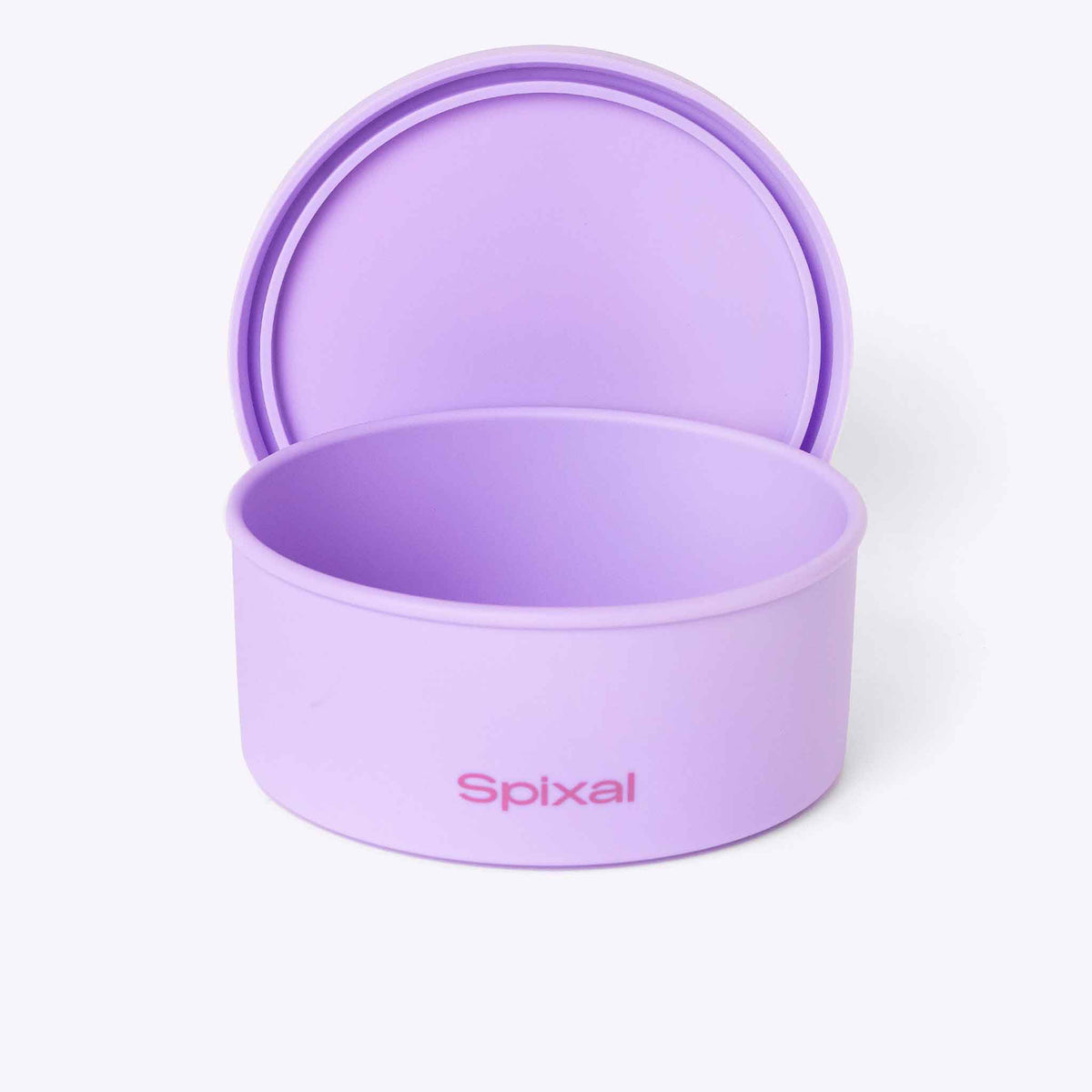 Round Bento Purple — interior pockets and organisation detail | Spixal