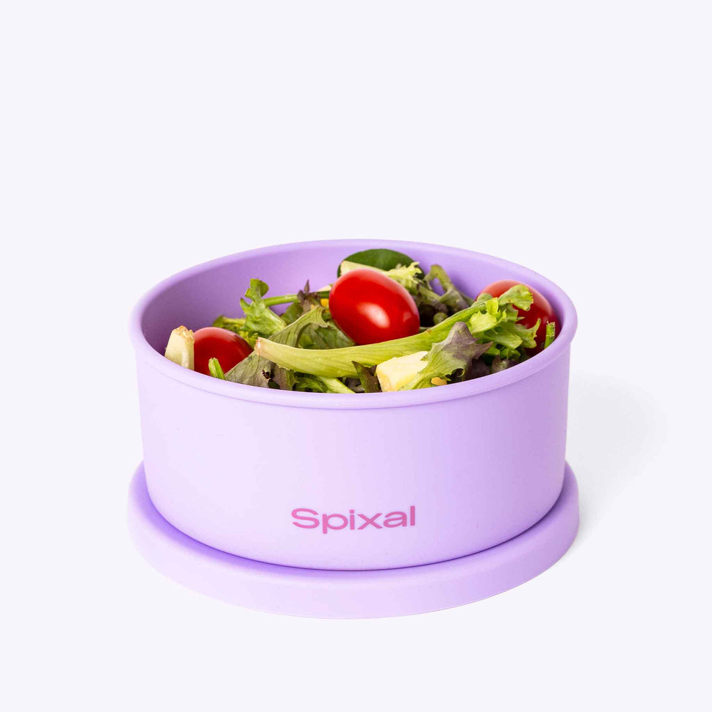 Round Bento Purple — detail and hardware close up | Spixal
