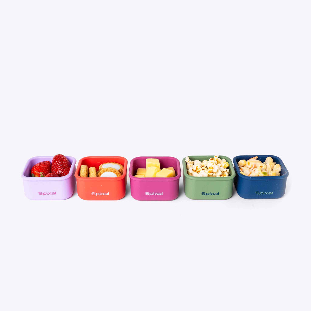 Mini Snack Boxes (5 Pack) — side view | Spixal