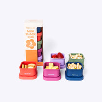 Commute Lunch Bag Snack System — lifestyle flat lay | Spixal