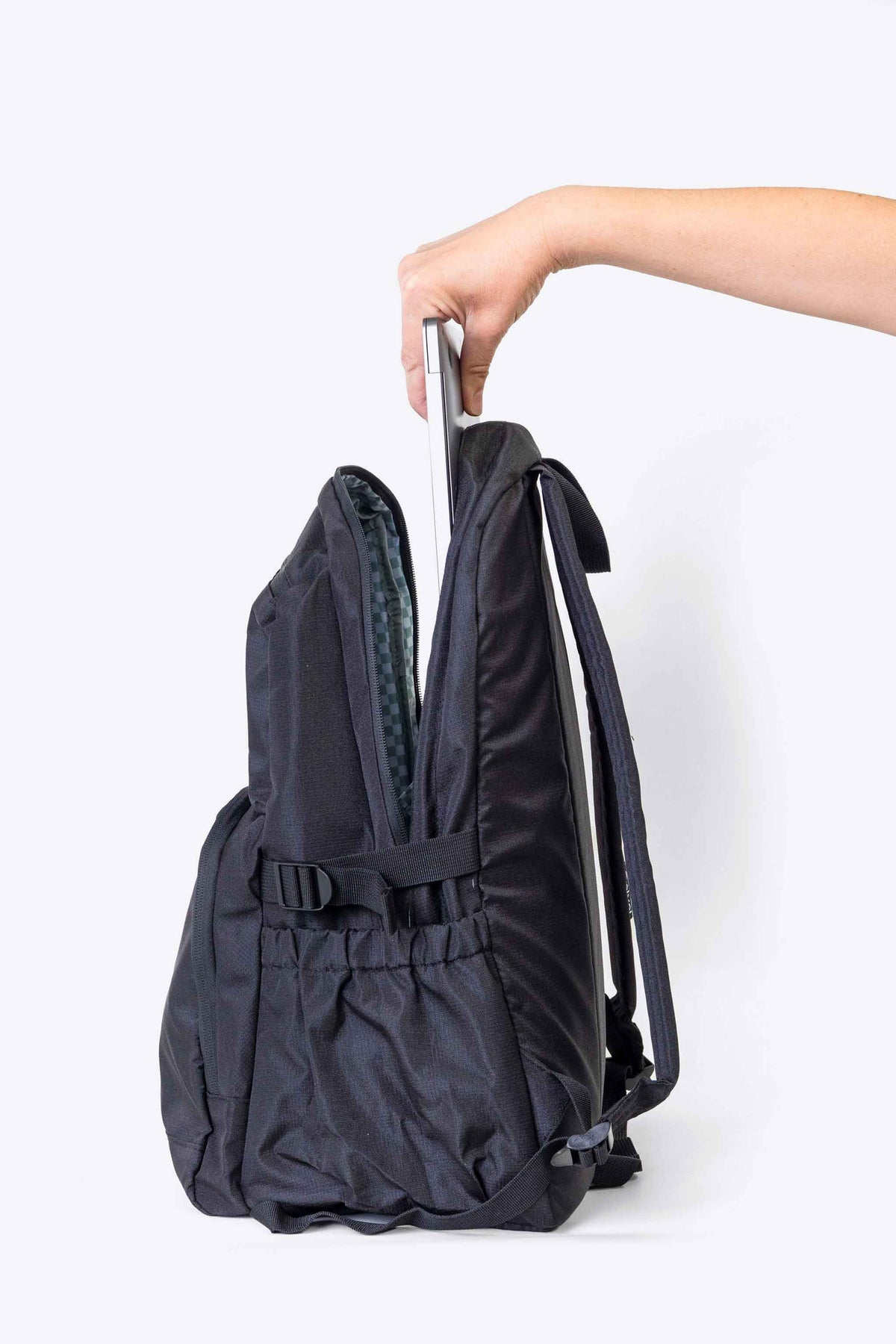 The Momentum Backpack — styled lifestyle shot | Spixal