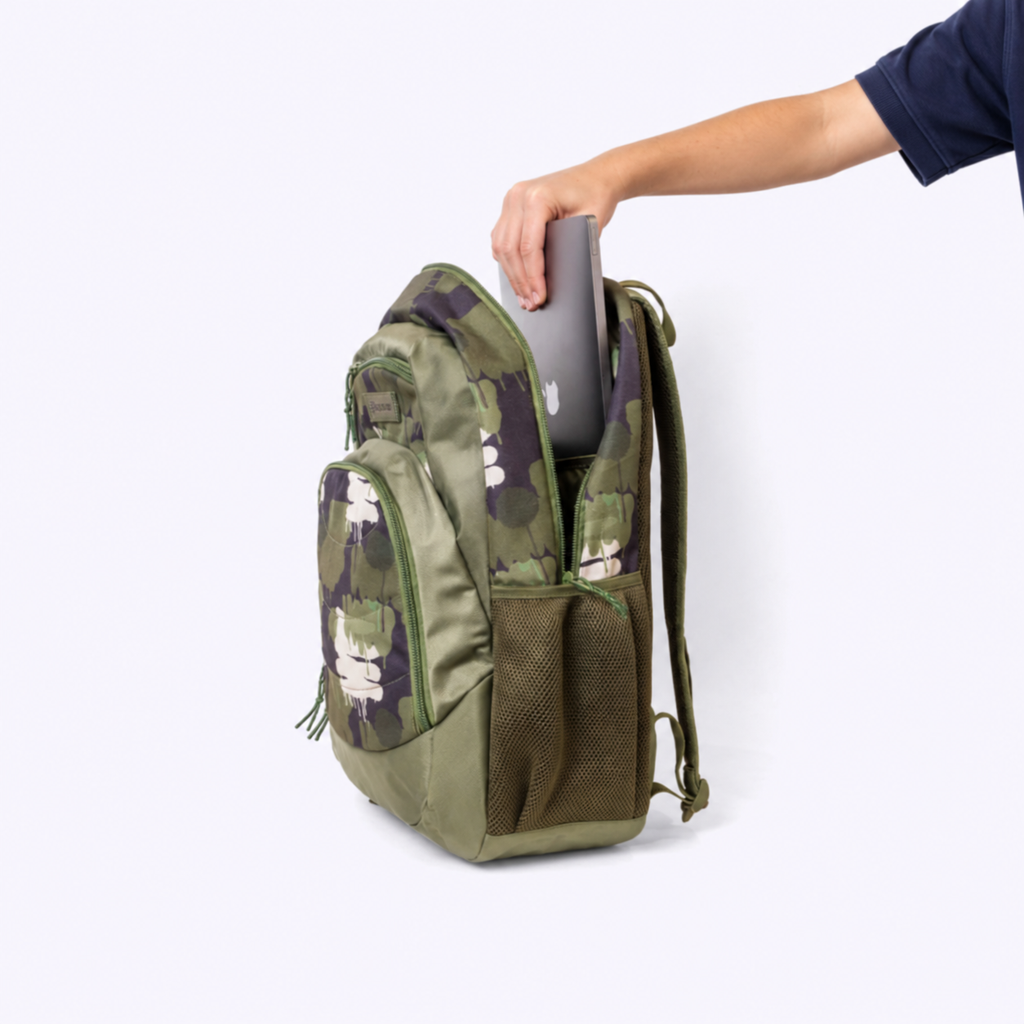 The Axis Kids Backpack – Camo
