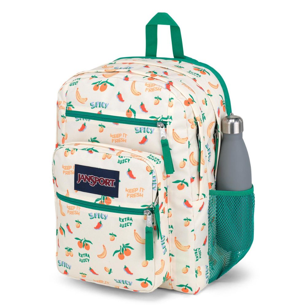 JanSport Big Student Backpack Five A Day Cream