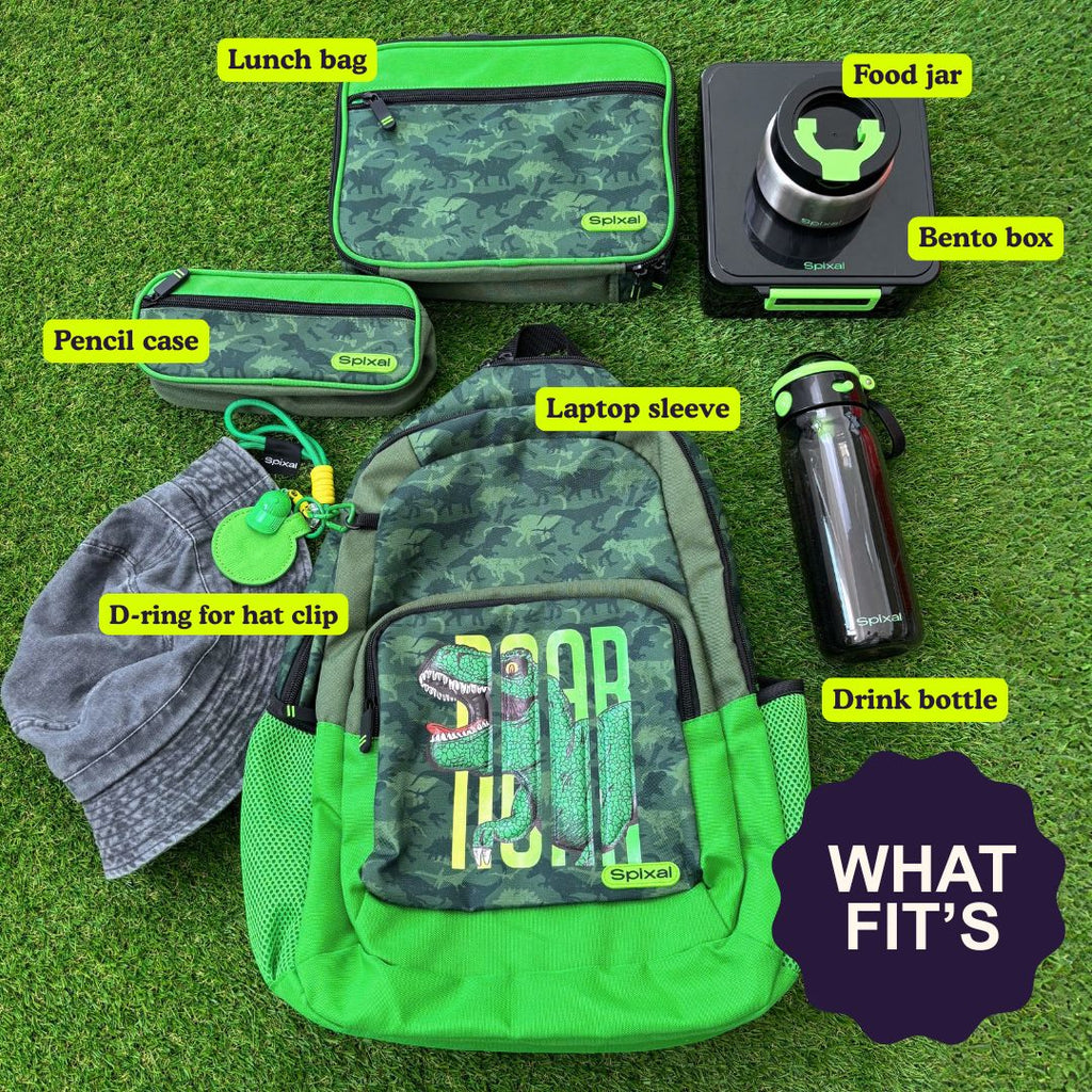 Dinosaur Backpack & Lunch Bag Bundle