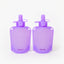 reusable yoghurt pouches easy to fill and easy to clean dishwasher safe purple | Spixal