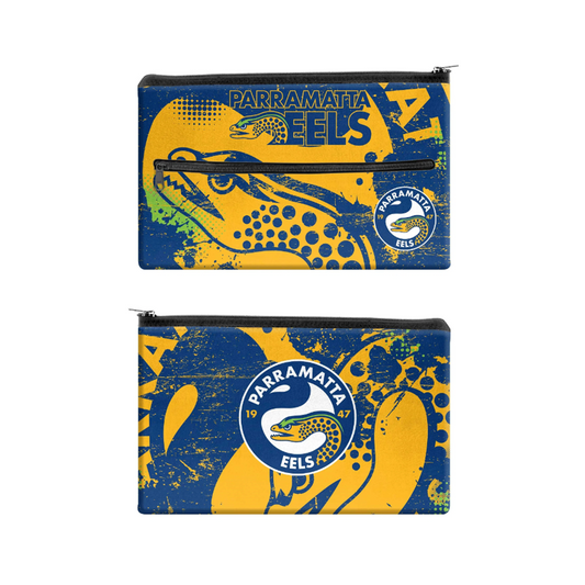NRL Neoprene Pencil Case Parramatta Eels
