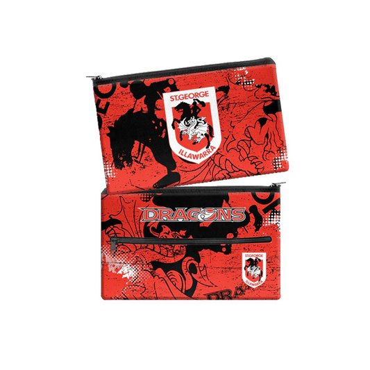 NRL Neoprene Pencil Case St George Dragons
