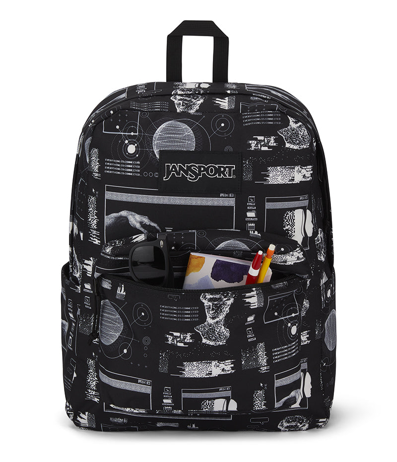 Jansport Superbreak Plus Backpack QR Code Black – spixal