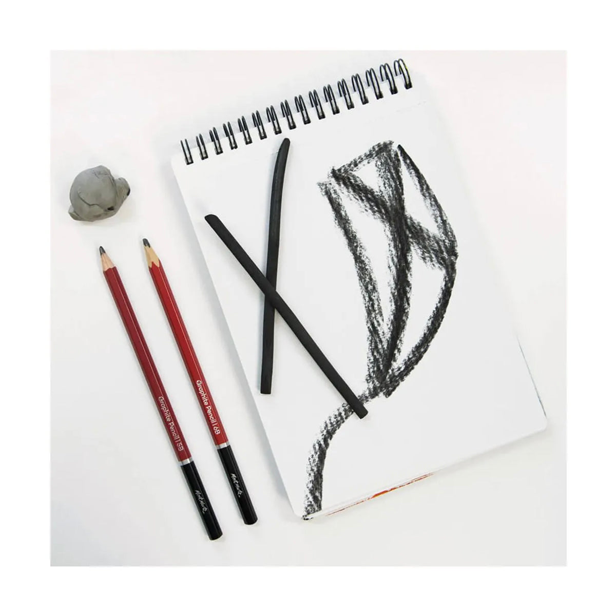 Mont Marte Willow Charcoal 12pc