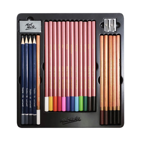 Mont Marte Drawing Set - inside