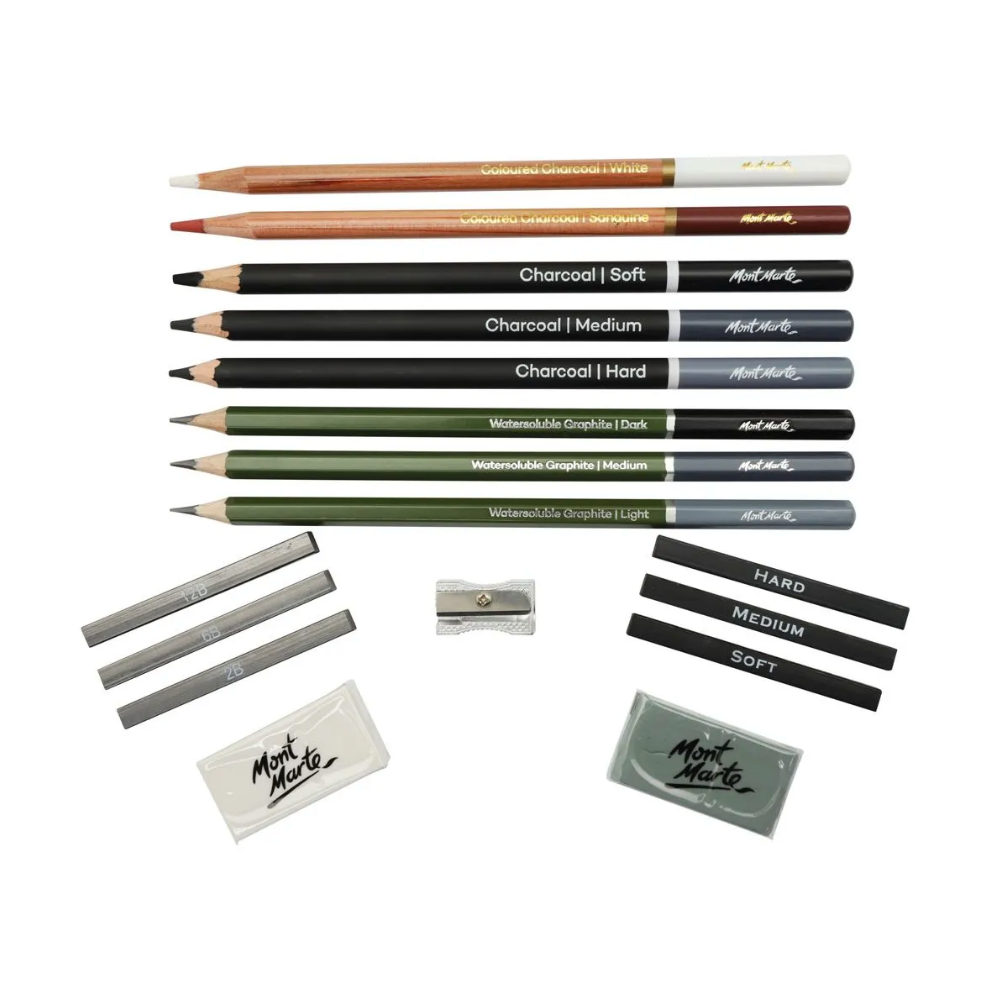 Mont Marte Sketch and Draw Collection Signature 17pc