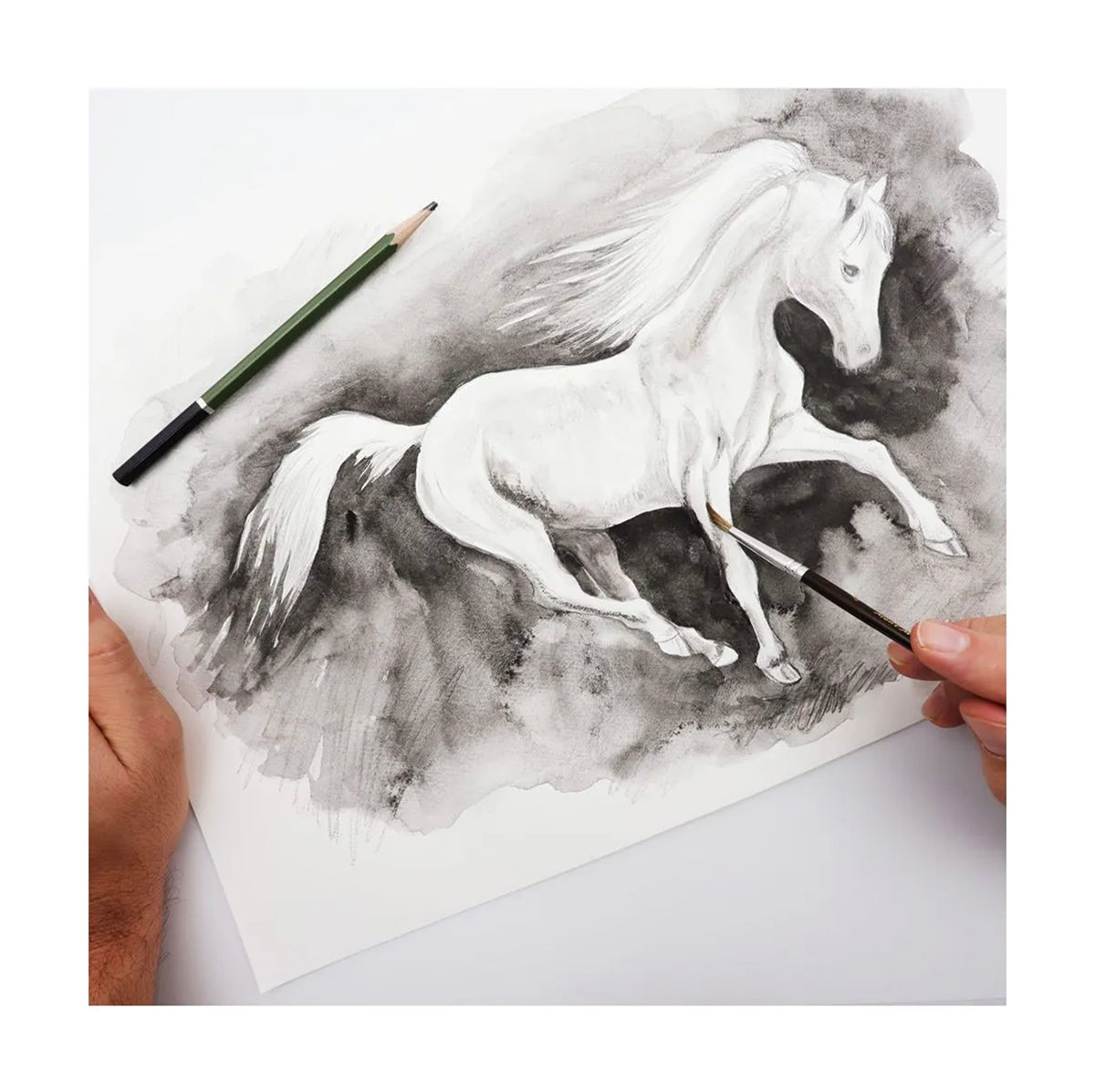 Mont Marte Graphite Water Soluble Pencils - suitable for sketching