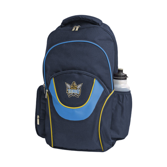School Bag NRL Backpack Fusion Gold Coast Titans