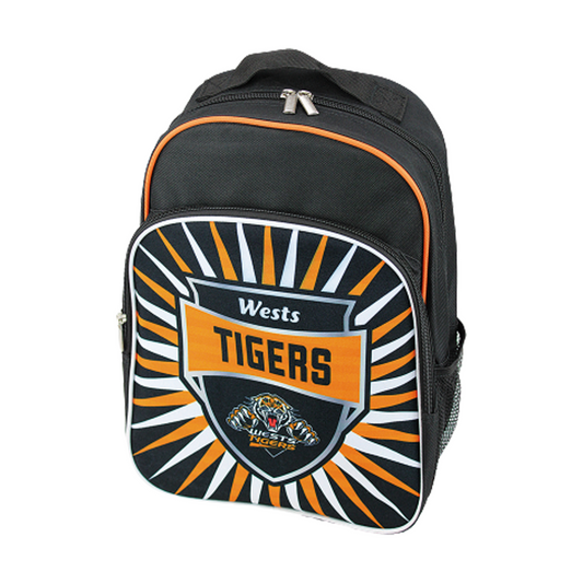 School Bag NRL Backpack Shield West Sydney Tigers