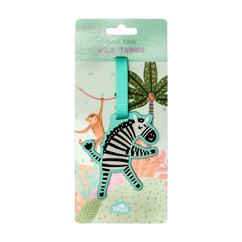 Spencil Bag Tags Wild Things