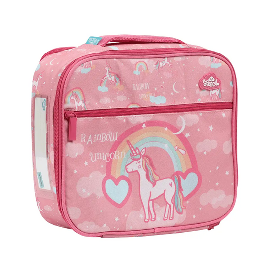 Spencil Big Cooler Lunch Bag Rainbow Unicorn